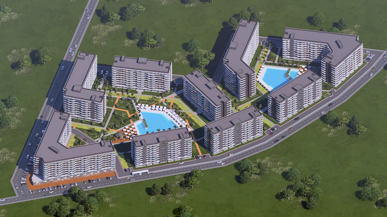 Park Akdeniz Trinvest İnşaat Projesi Antalya