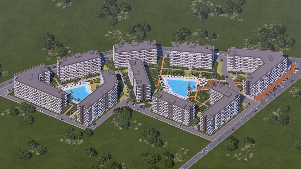 Park Akdeniz Trinvest İnşaat Projesi Antalya